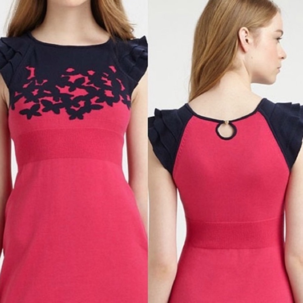 Lilly Pulitzer Knit Butterfly Dress - Picture 5 of 7